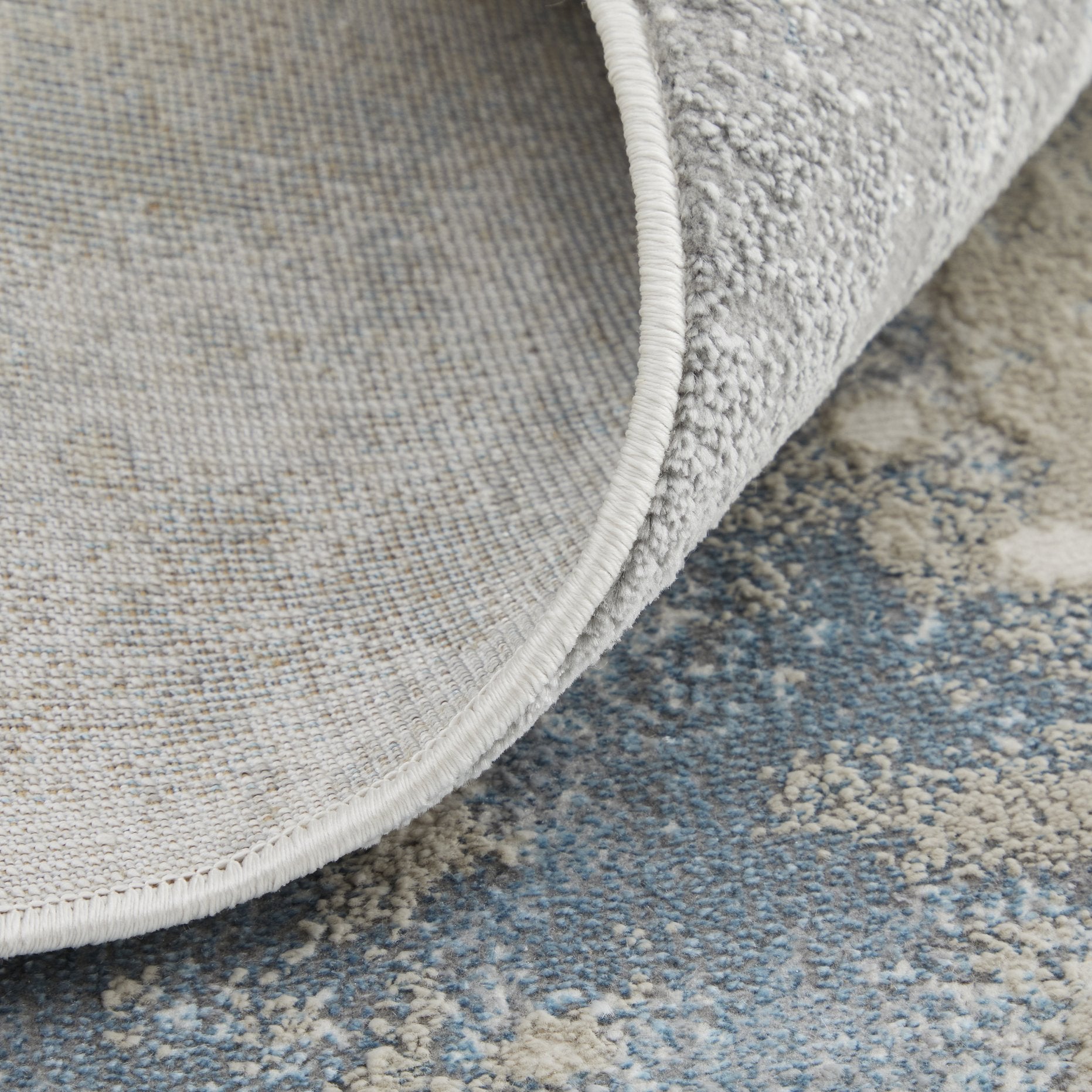 Astra Abstract Watercolor Rug - Soft Texture, Luxurious Metallics for Your Space