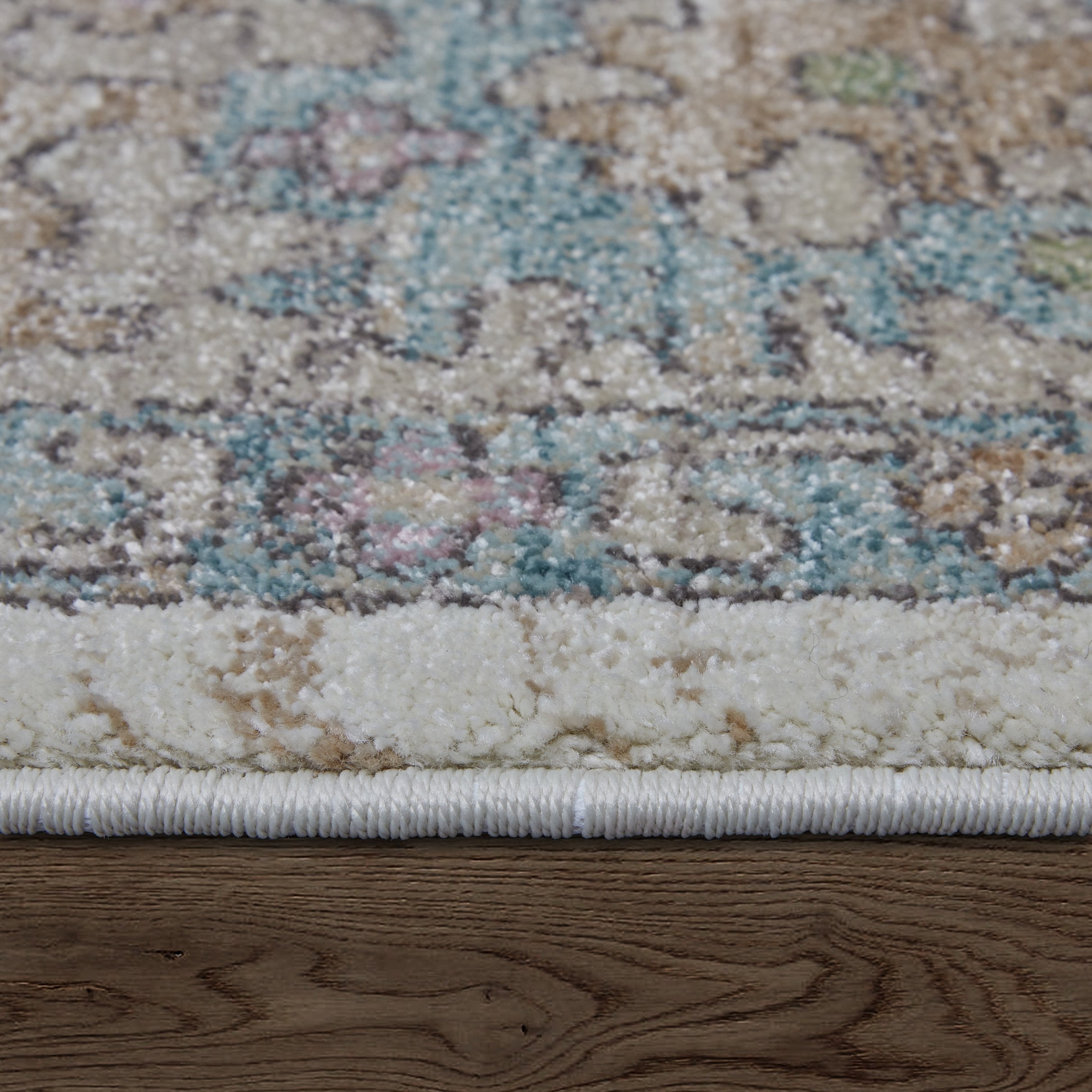 Dartmouth Transitional Floral Area Rug - High - Quality Durable Polypropylene Rug with Vintage Allure for Every Decor Style
