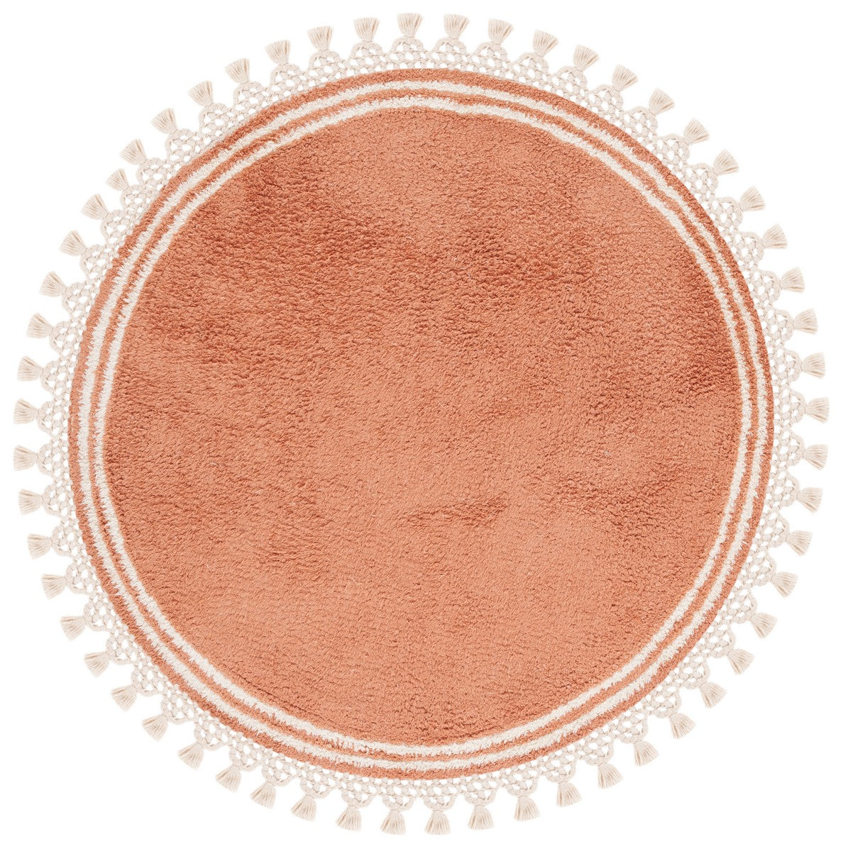 Soft and Comfortable Easy-to-Care Handmade Cotton Floor Rug, Machine Washable, Ideal for Any Room's Decor