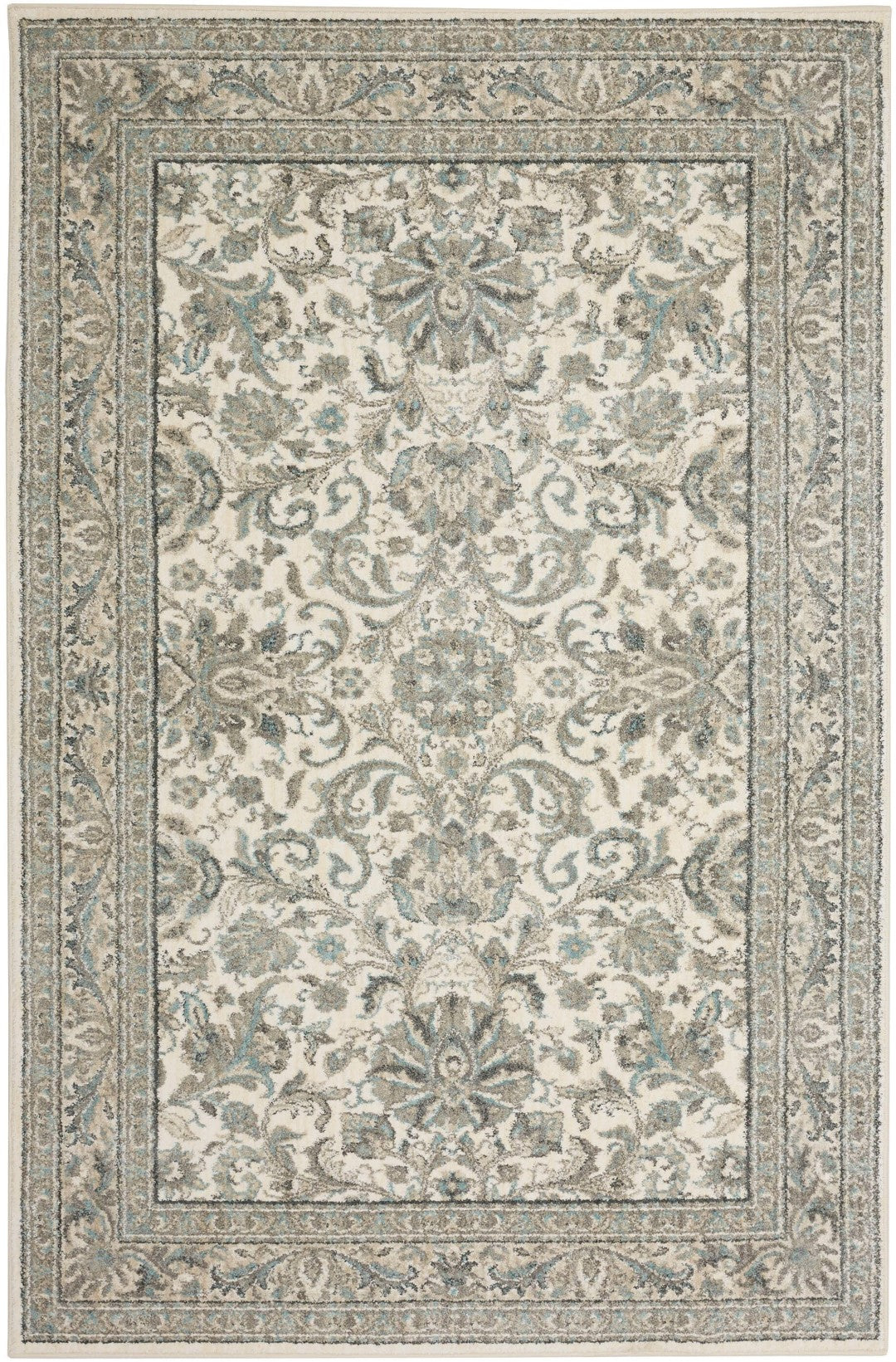 Euphoria Floral Traditional Area Rug - Soft, Stain - Resistant, Easy - Care for Every Home