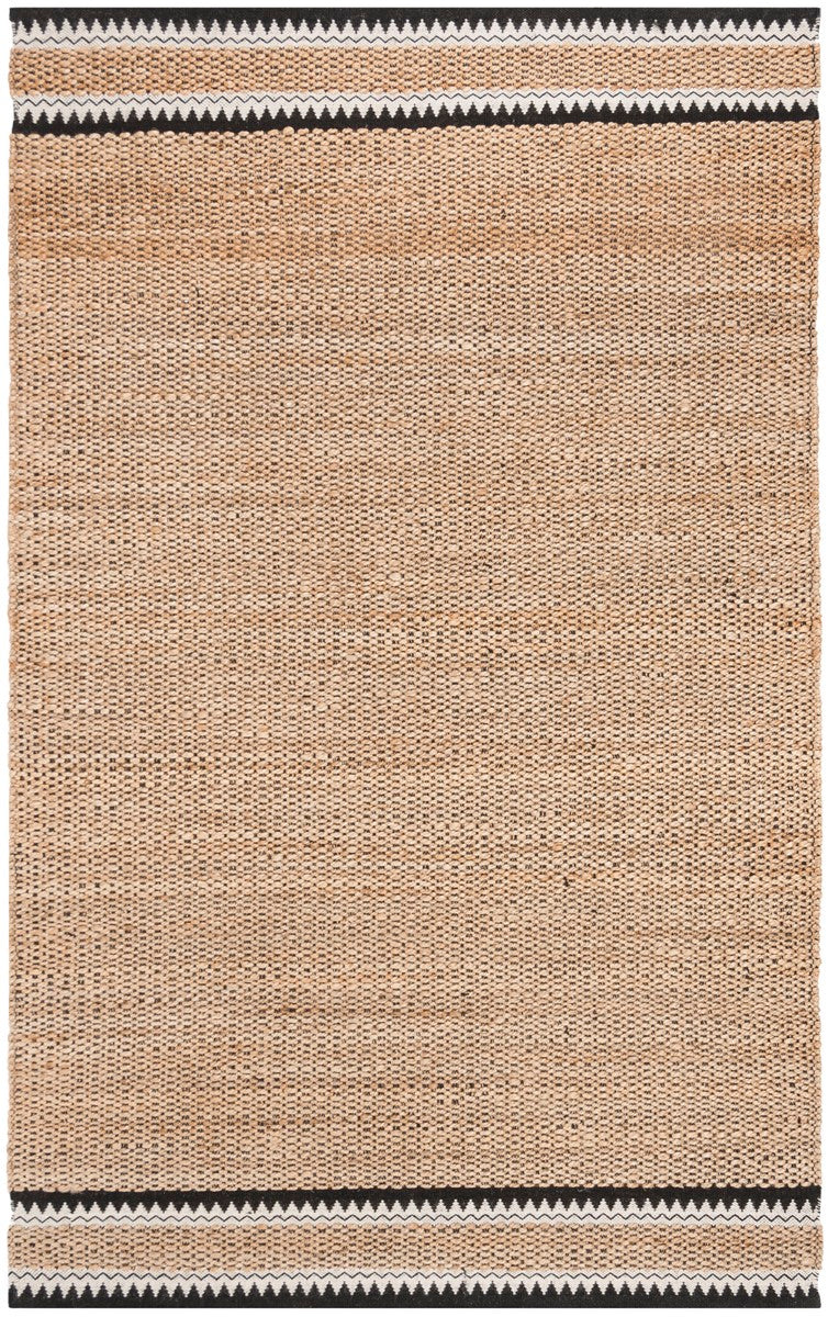 Soft Natural Hand-Woven Coastal Rug for Stylish Beach House Decor