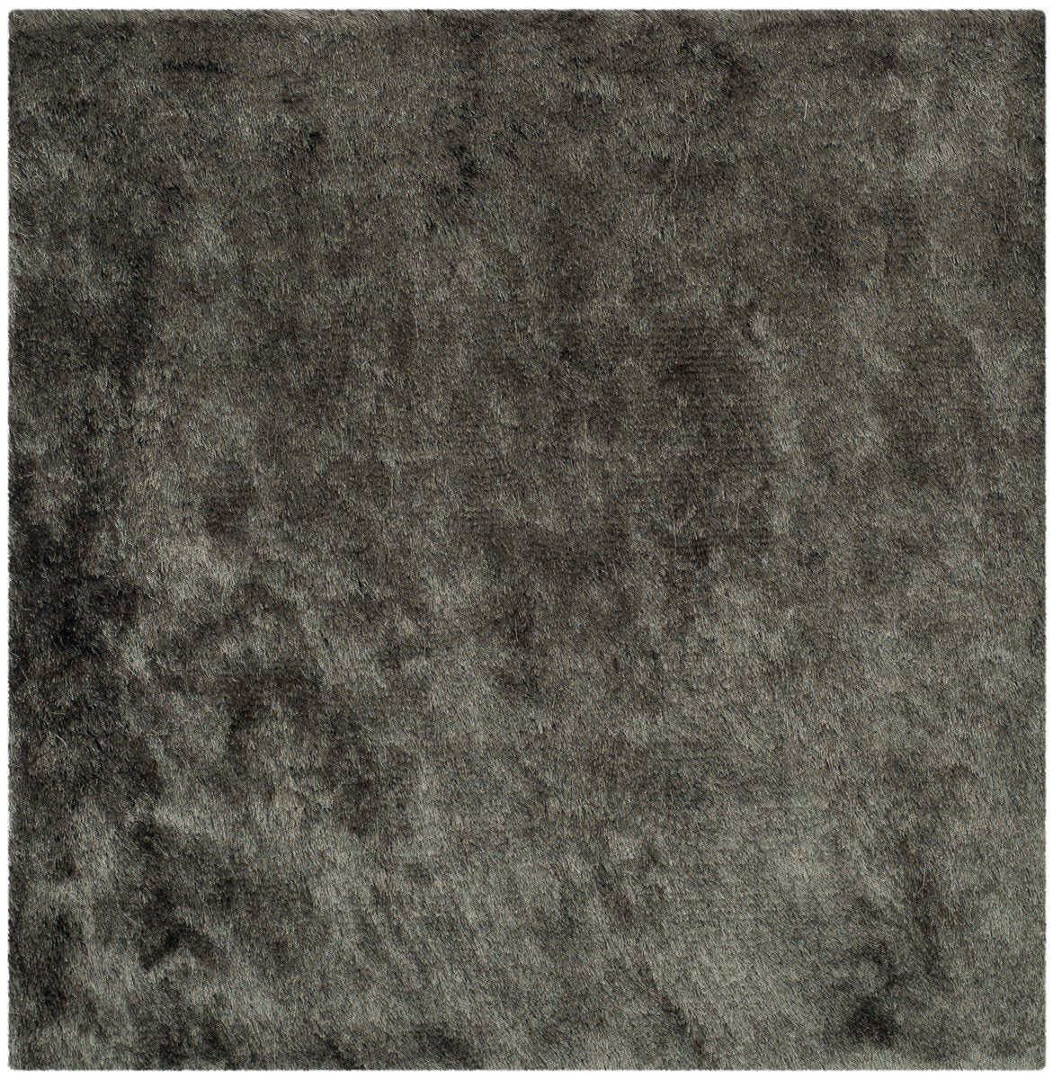 Luxurious Hand-Tufted Grey Shag Rug - Plush, Durable & Low-Maintenance for Modern Decor