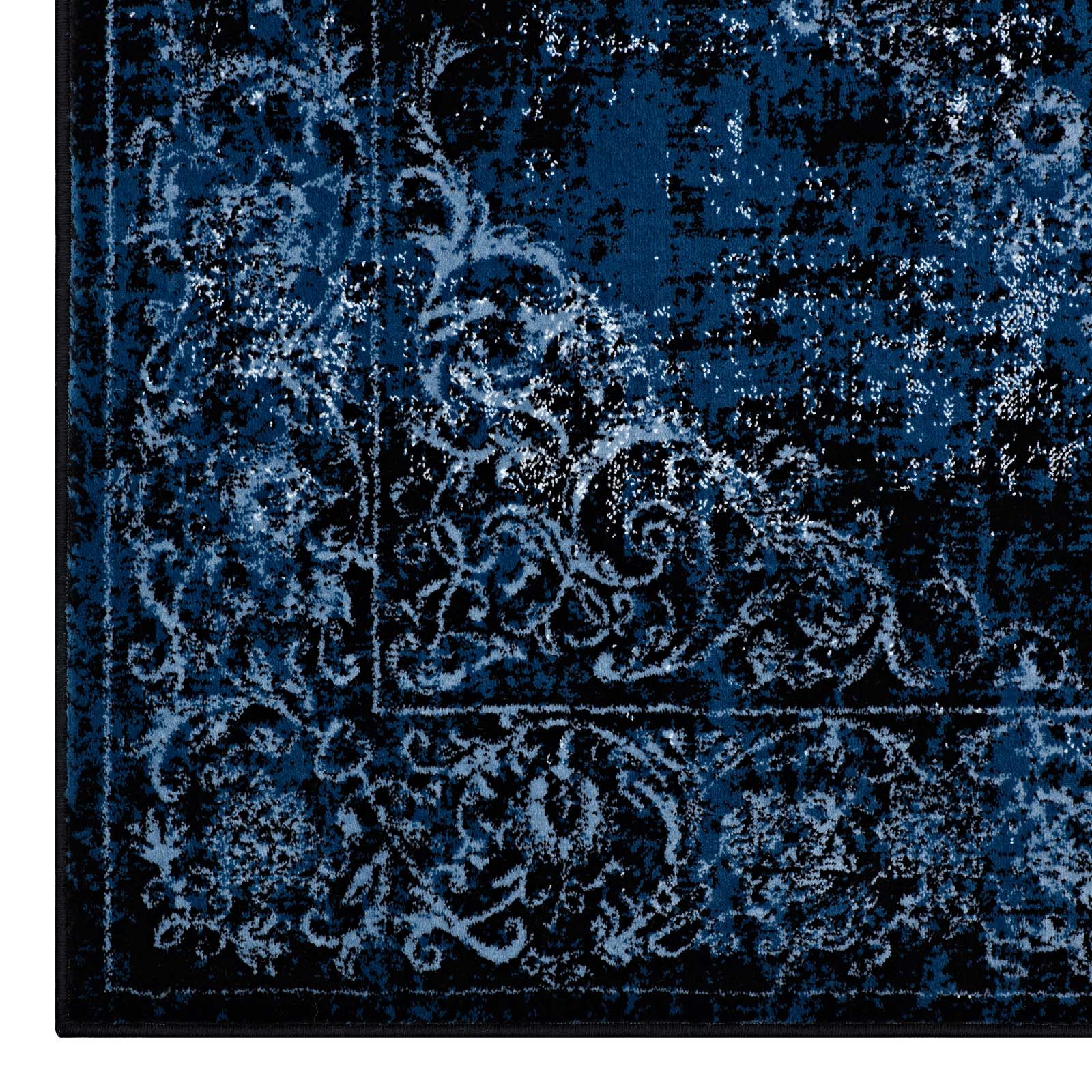 Gamela Exquisite Rustic Vintage-Style Ornate Floral Medallion Area Rug - Ideal for Durable, Stain-Resistant and Stylish Home Decor
