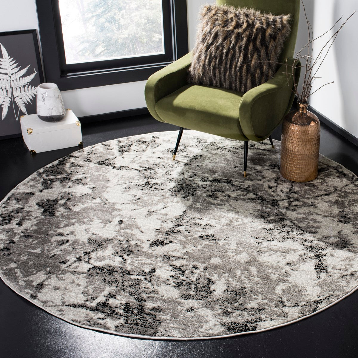 Skyler Power Loomed Area Rug - Soft and Luxurious Polypropylene Pile for Stylish and Comfortable Home Decor