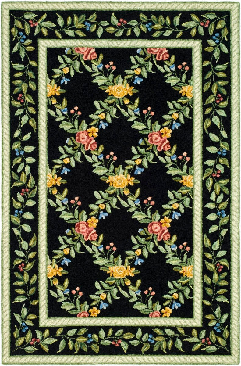Chelsea Hand-Hooked Luxury Area Rug - Made with 100% Virgin Wool, Featuring a Durable Cotton Backing and Timeless Design Elegance