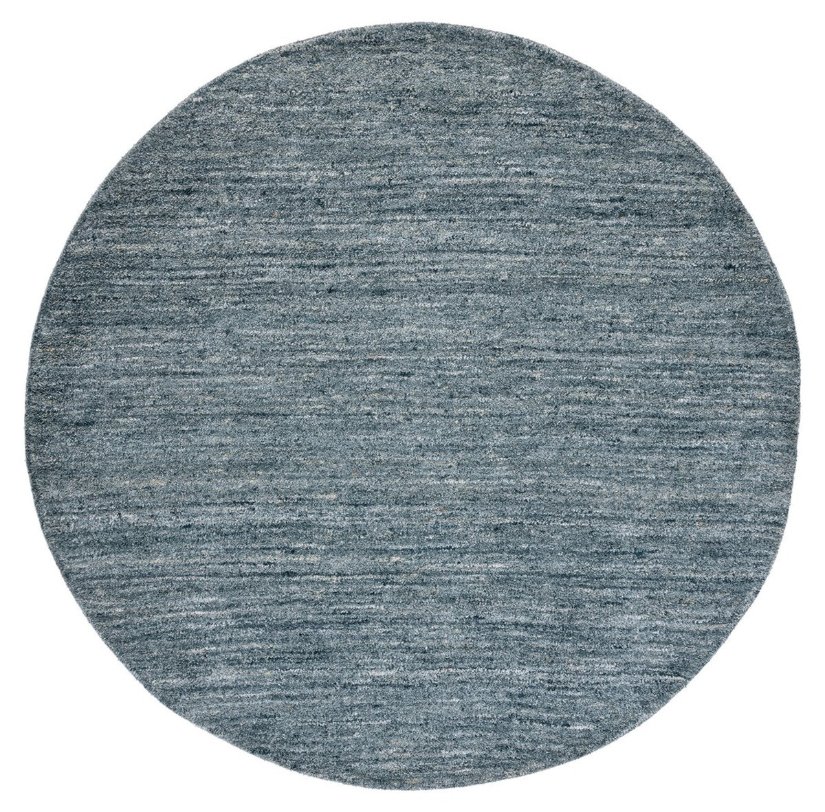 Luxurious Himalayan Hand - Tufted Area Rug Crafted from an 85% Wool and 15% Cotton Blend with an Elegant Indian Design