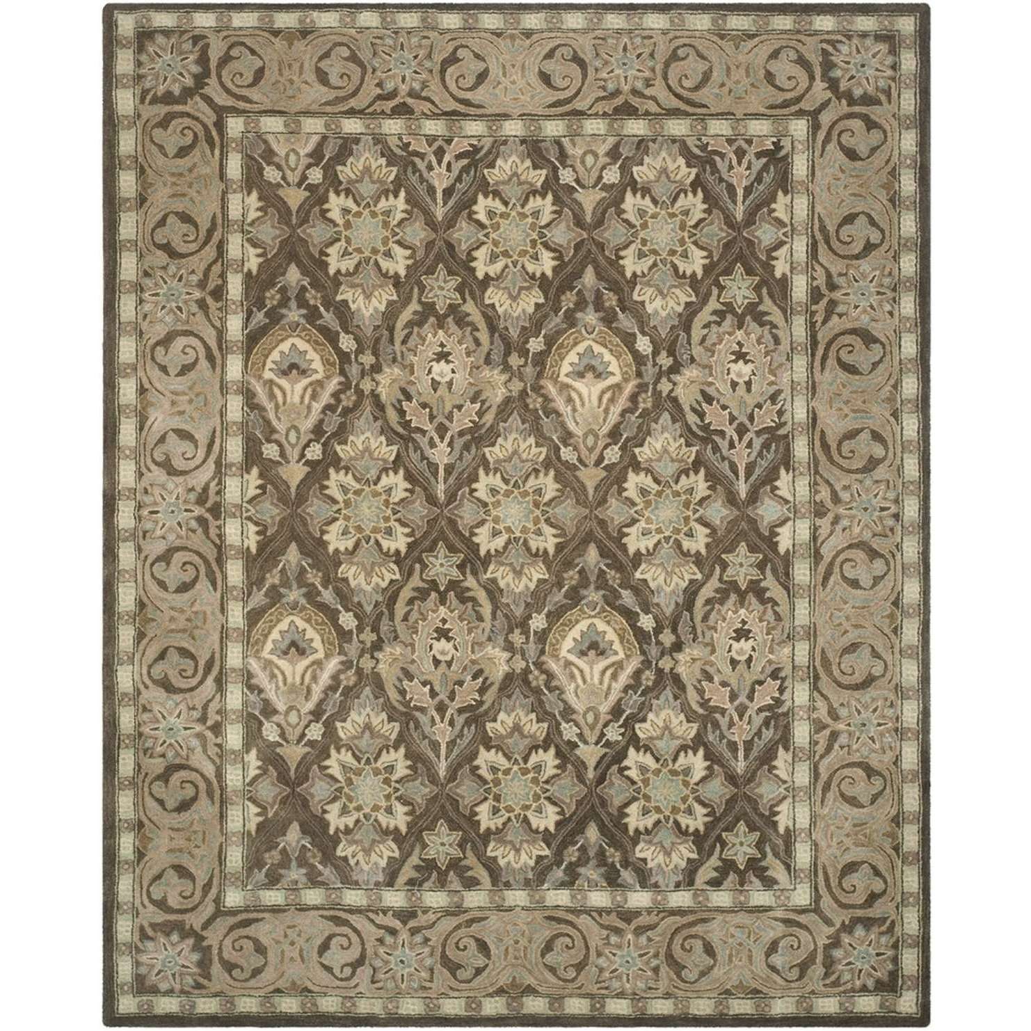 Anatolia AN587 Rug - Exquisite Hand-Spun Wool Rug with 19th Century Charm and Thick Pile