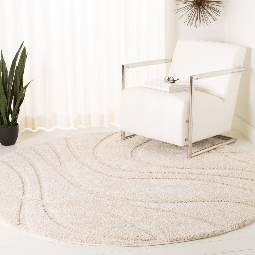 Luxurious Power Loomed Polypropylene Shag Rug from Turkey for Cozy Florida Home Decor
