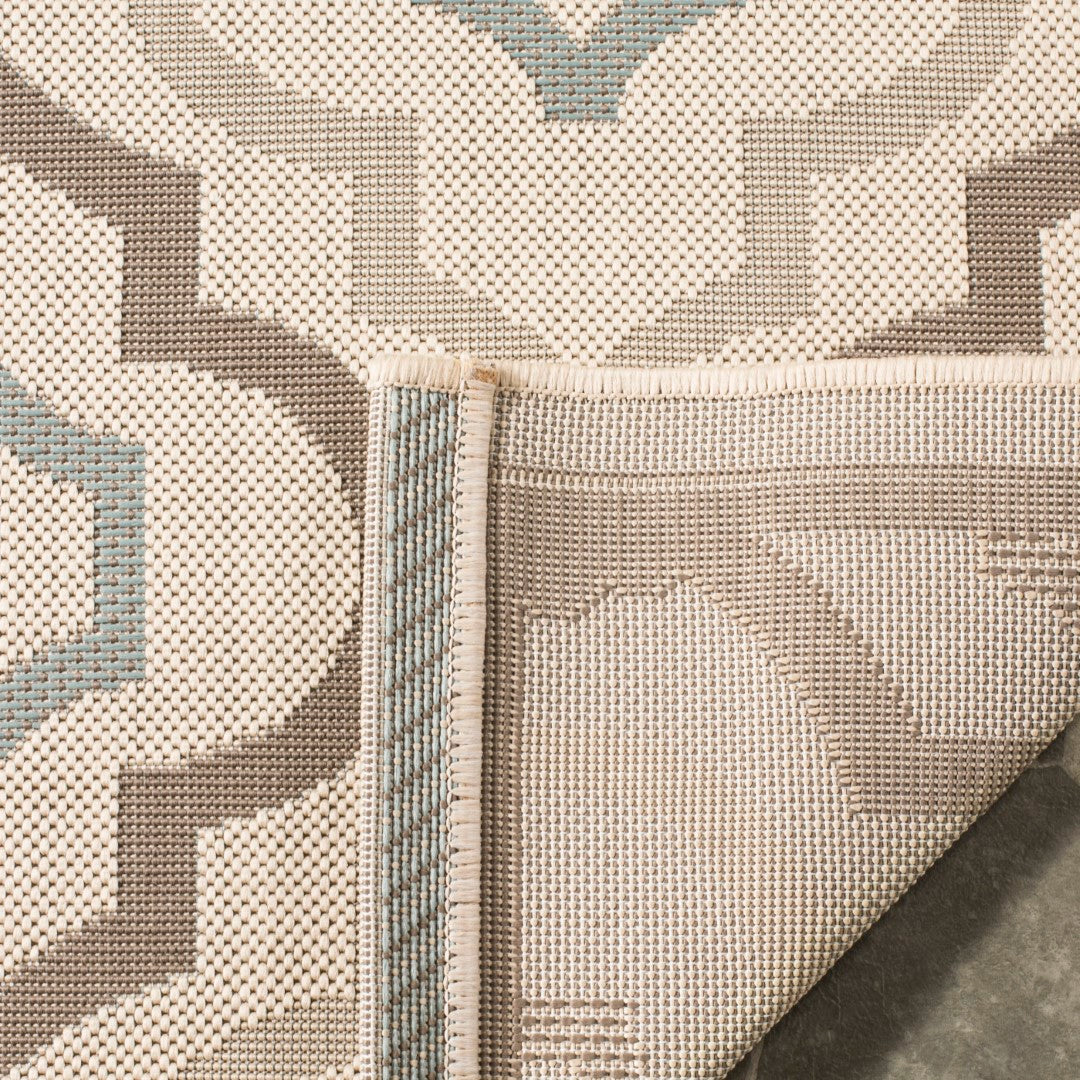 Brookstone All-Weather Indoor/Outdoor Rug with Stunning Mosaic Patterns for Patios