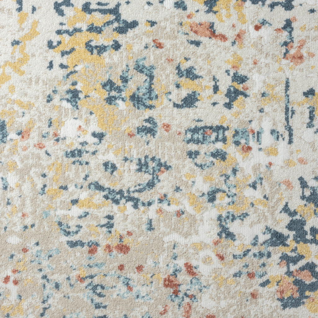 Stylish 5x7 Gray Abstract Area Rug for a Sophisticated Living Space
