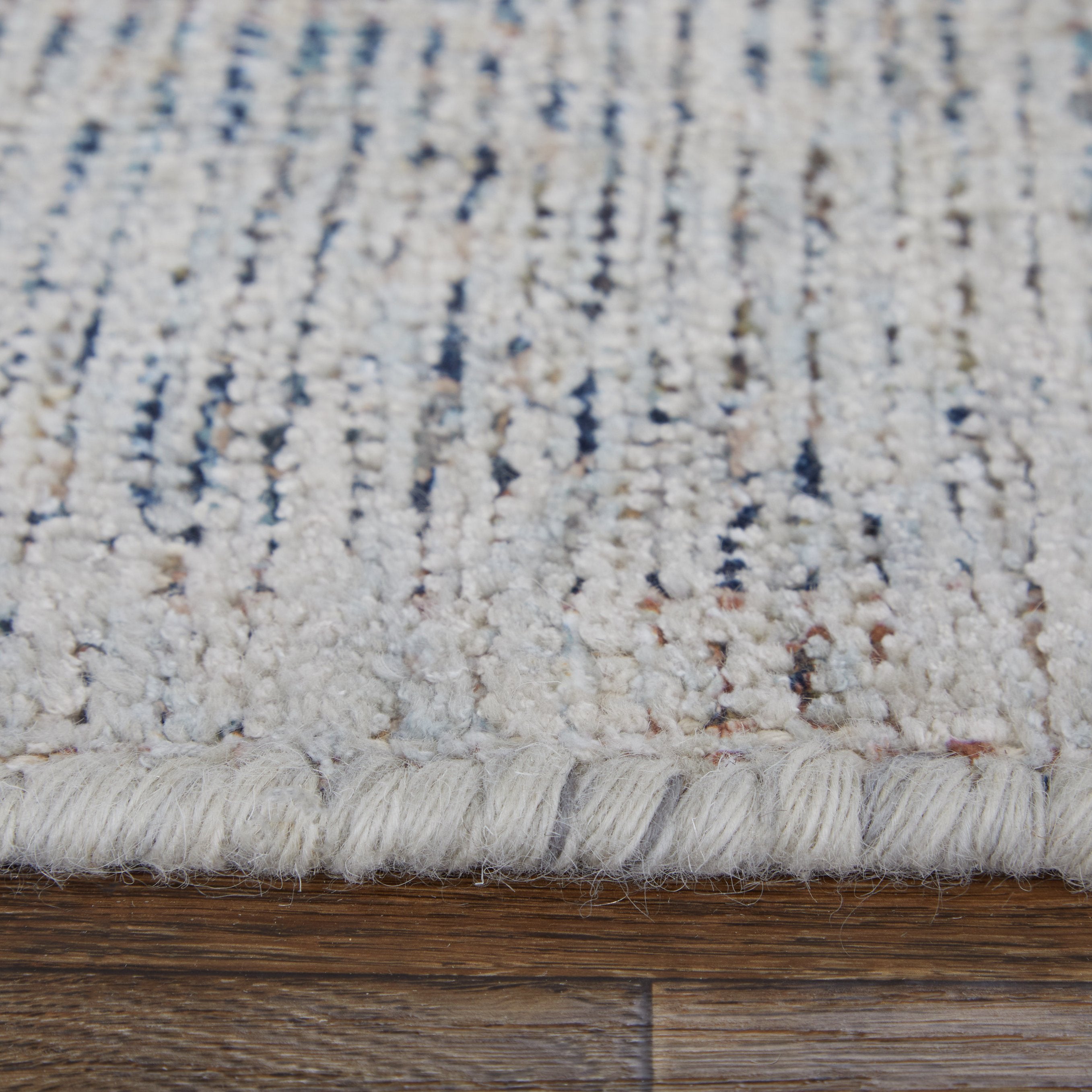 Caldwell Handwoven Wool and Viscose Area Rug - Bohemian Style for a Calm Home
