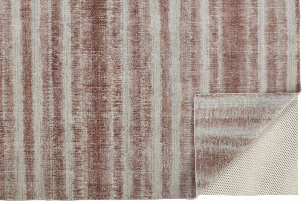 Exquisite Hand-Woven Area Rug in Elegant Tan, Ivory & Black Abstract Design for Home Decor