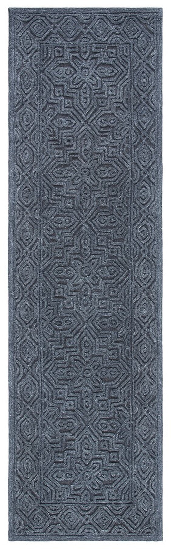 Exquisitely Textured Hand - Tufted Wool - Cotton Rug for Modern Elegant Home Decor