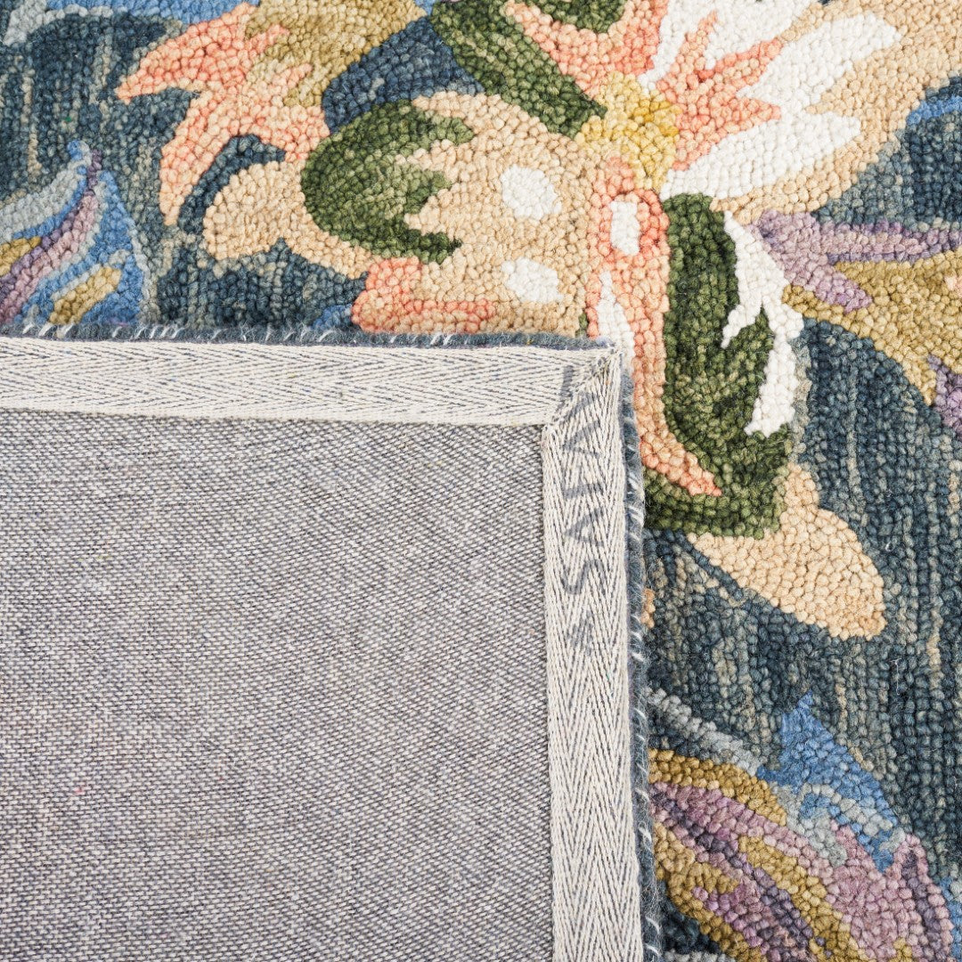 Luxurious Hand-Tufted Floral Wool Blend Rug for Elegant and Stylish Home Decor