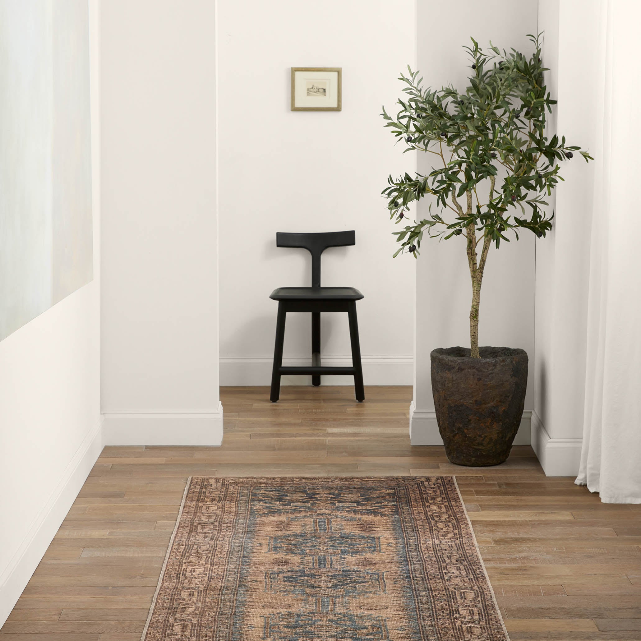 Canteena Reeves CAN03 RUG154708 Power-loomed Machine-made 100% Polyester Traditional Medallion-style Indoor Floor Rug