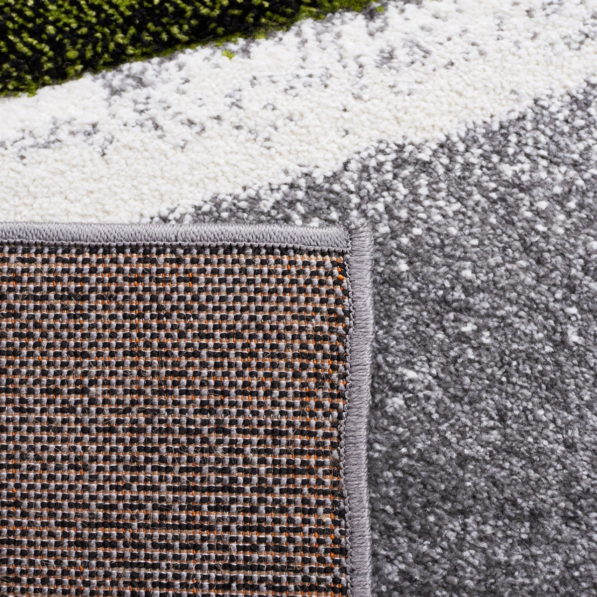 Stylish Hollywood - Inspired Contemporary Power - Woven Polypropylene Area Rug for Any Home Decorating Space