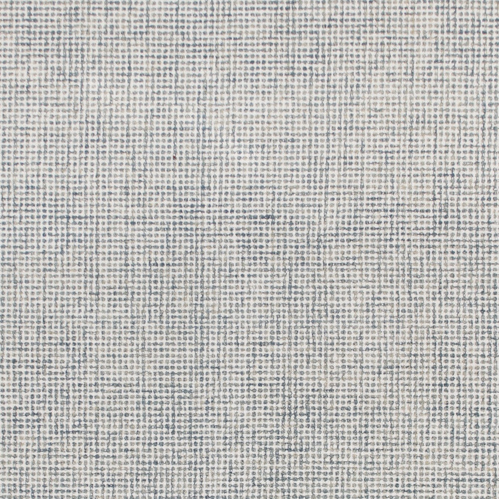Handmade Blue and Ivory Wool Area Rug - Cozy, Stylish for Neutral Home Decor