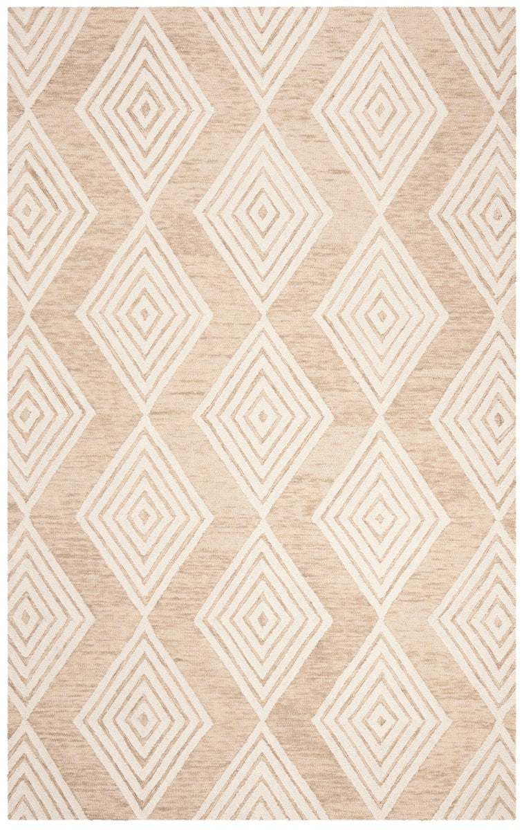 Safavieh Luxury Hand - Tufted Blossom Wool Pile Area Rug for Exquisite Home Decor