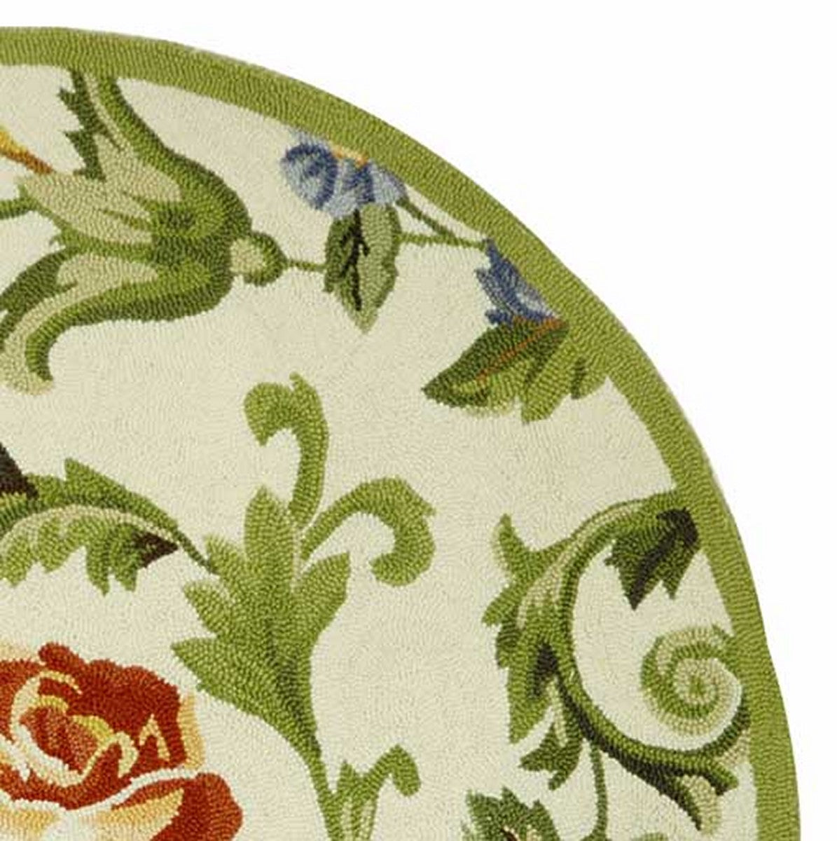 Exquisite Hand-Hooked Wool Pile Rectangle Rug from China for Classic Home Decor