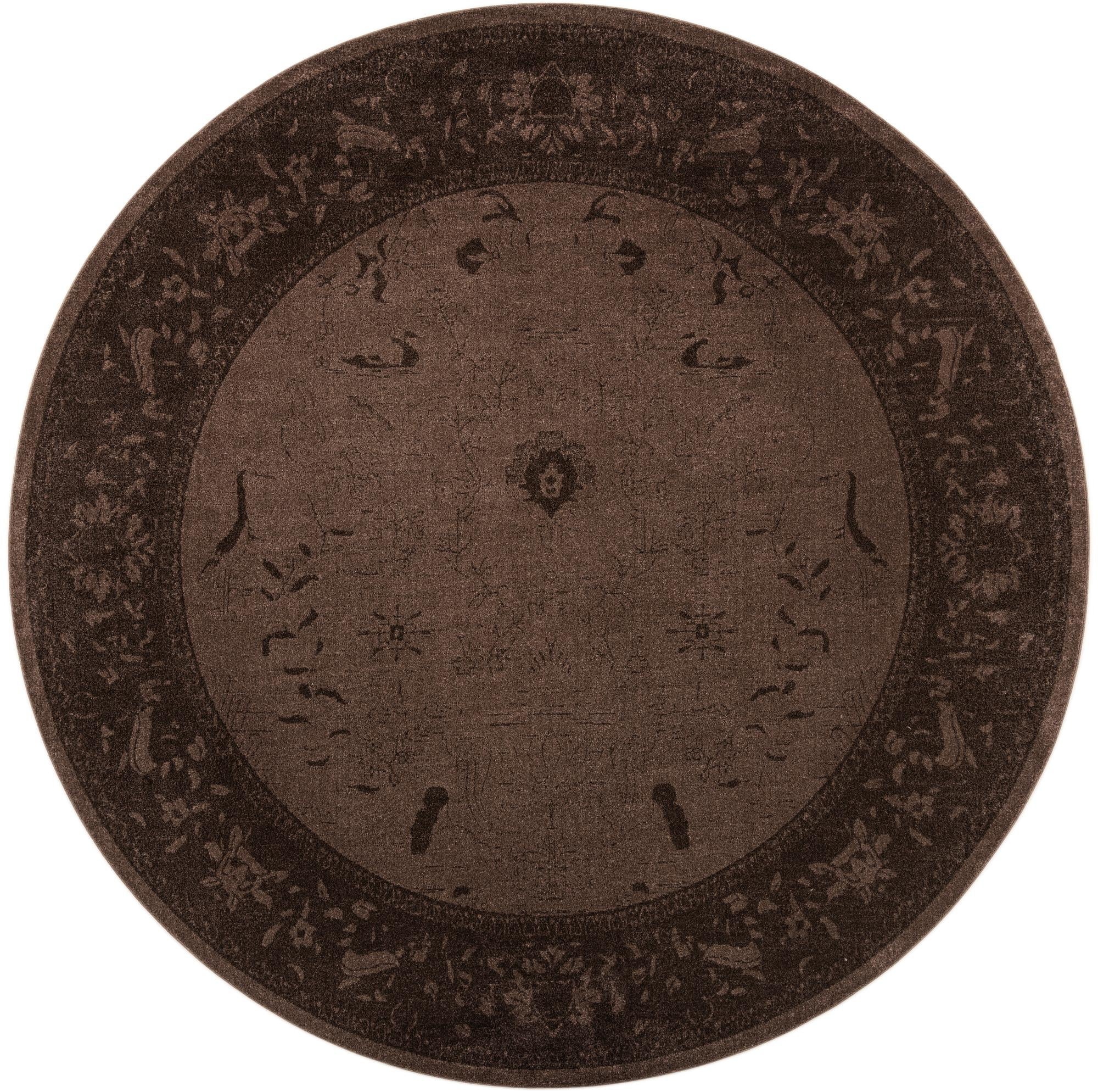 La Jolla Durable Floral Rug - Versatile Home Decor with Stain Resistance and Easy Care