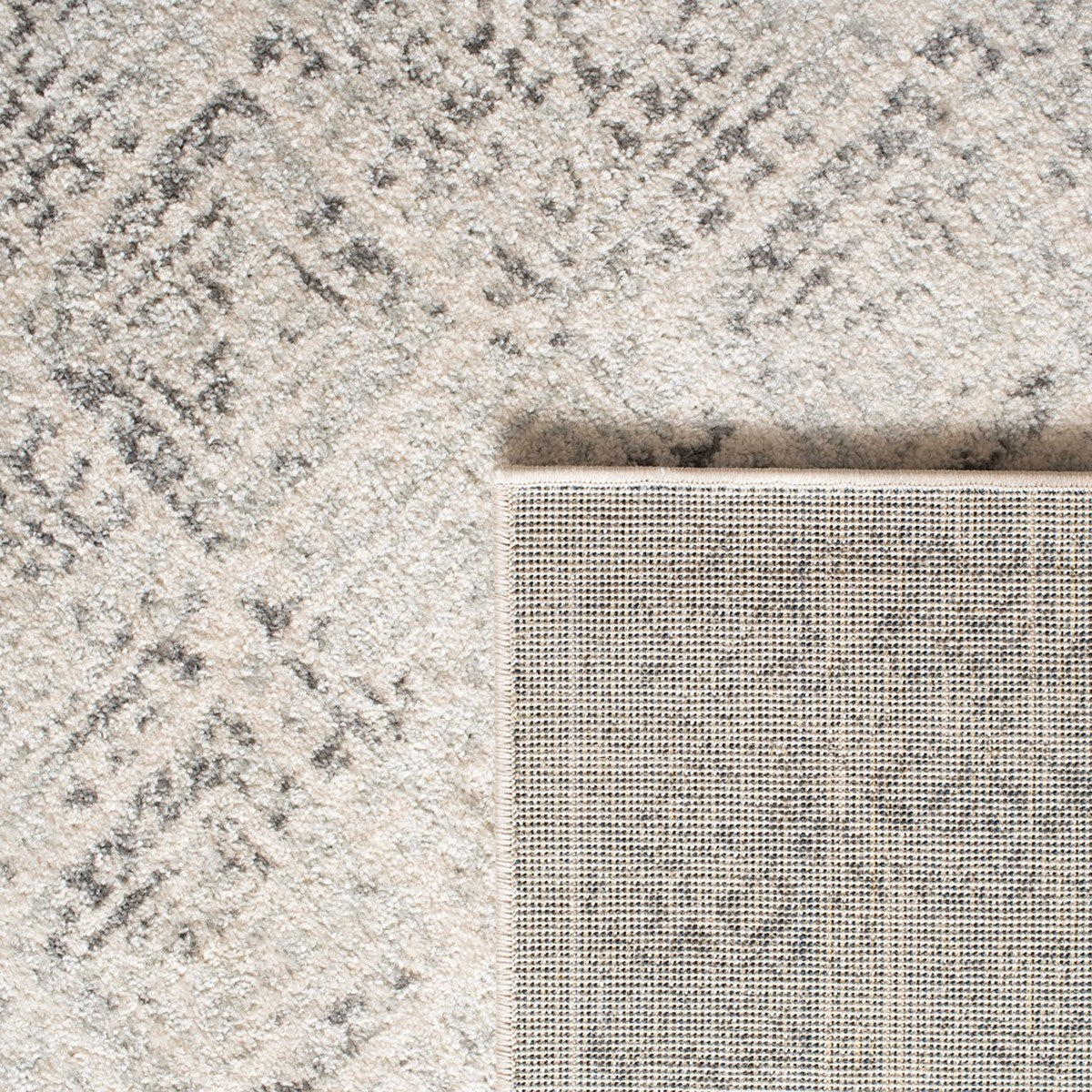 Stylish Transitional Power Loomed Area Rug - 60% Polypropylene, 40% Jute from Turkey
