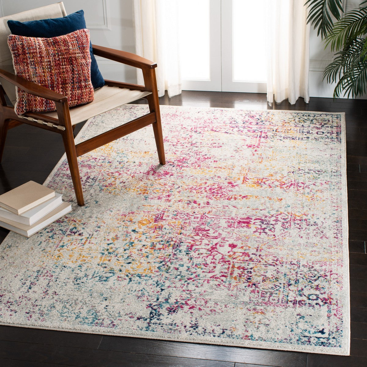 Stylish Evoke Transitional Area Rug - Durable Blend of Polypropylene, Jute & More