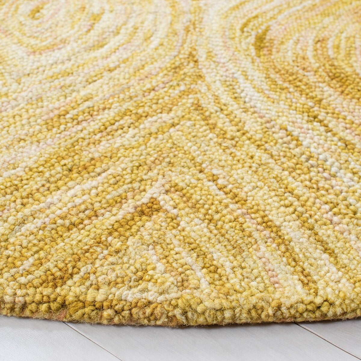 Luxurious Hand - Tufted Wool Ikt631 Contemporary Rug for Stylish Home Comfort