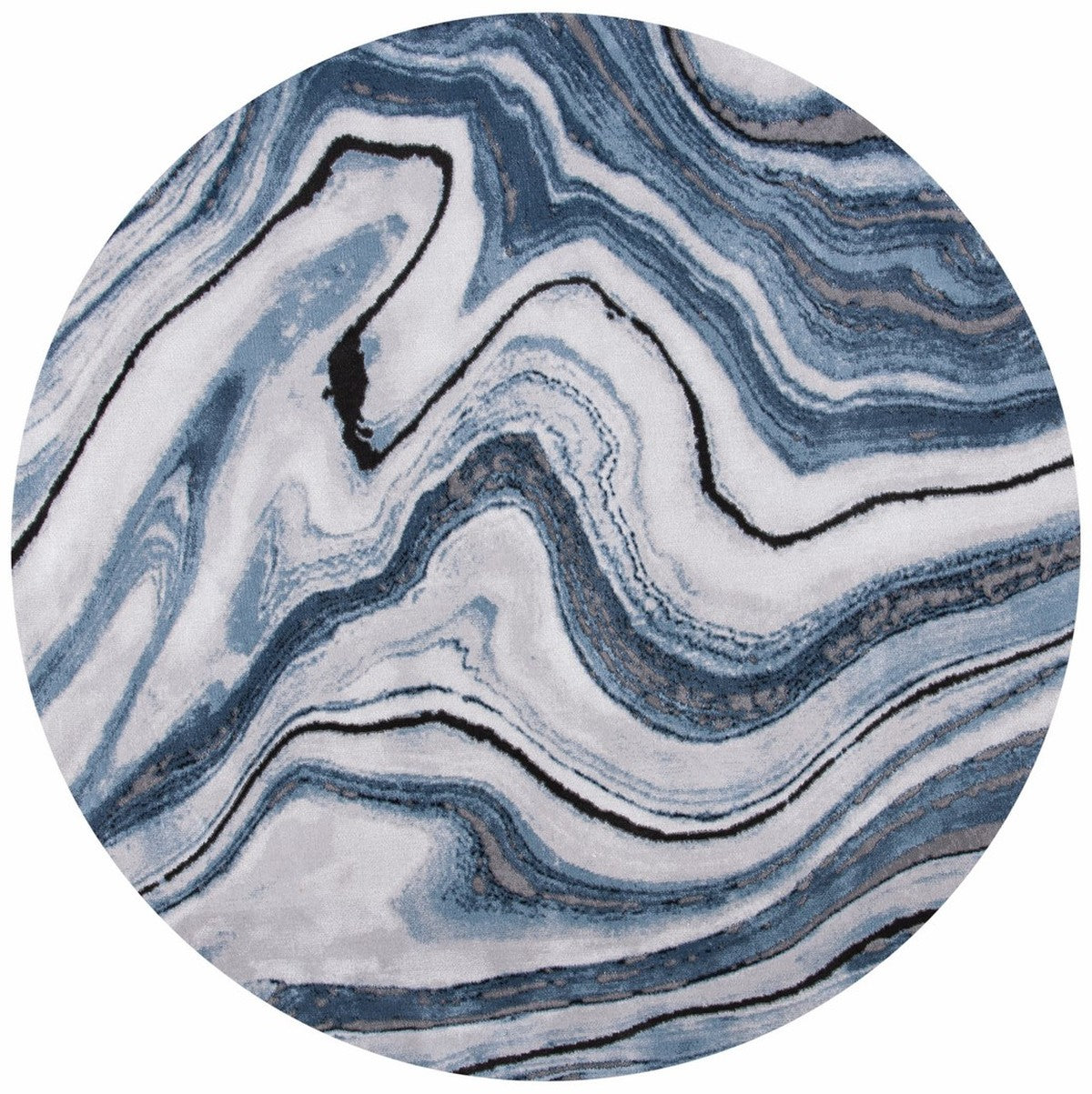 Exquisite Crafted Luxury Power Loomed Area Rug for Elegant Interiors - Made with 85% Polypropylene and Highly Durable