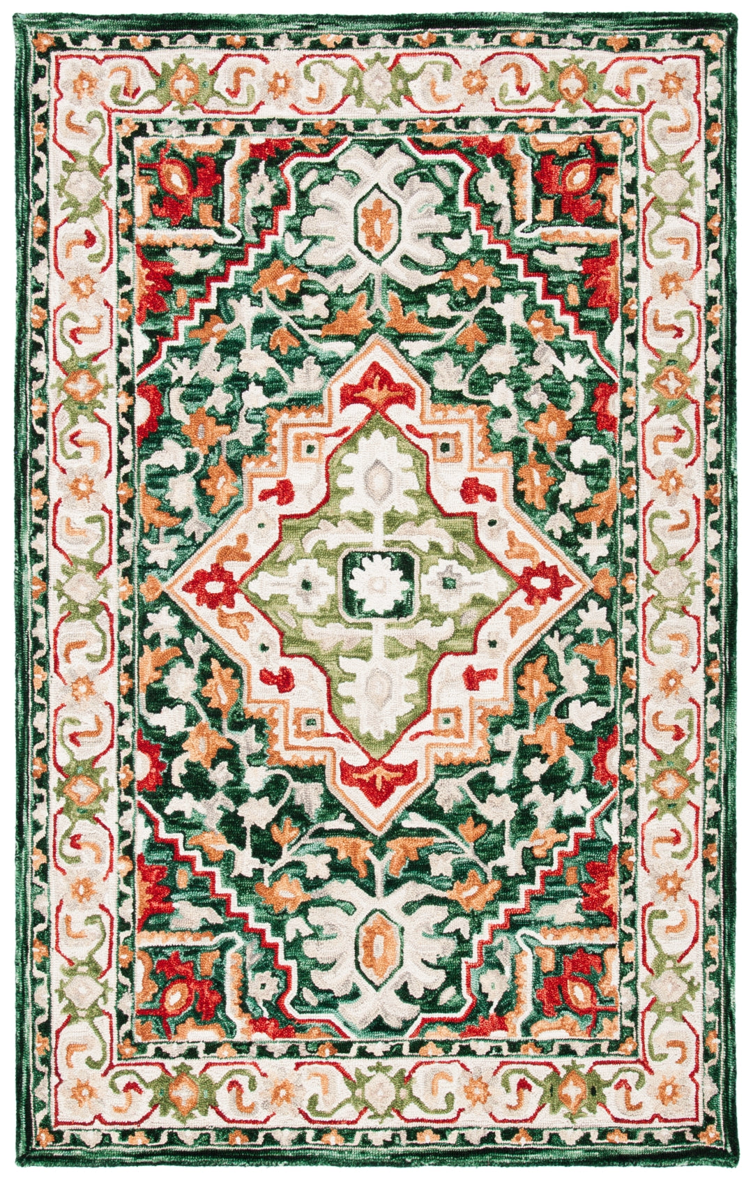 Luxurious and Stylish Hand - Tufted 100% Wool Pile Aspen 705 Rug Ideal for Bohemian Interior Decor