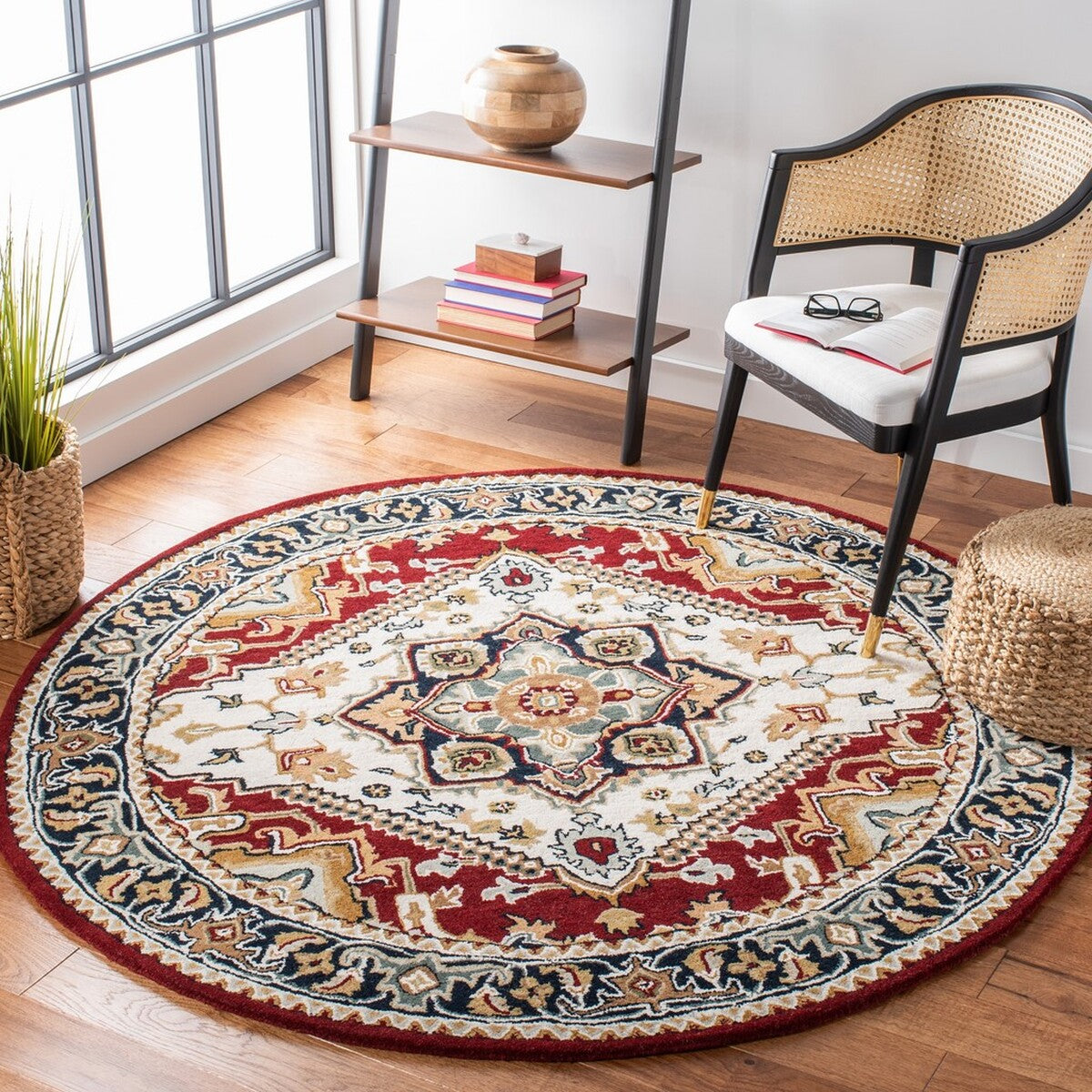 Exquisite Heritage Hand - Tufted Luxury Wool Pile Area Rug for Elegant Home Decor with Abundant Textures and Stylish Appeal