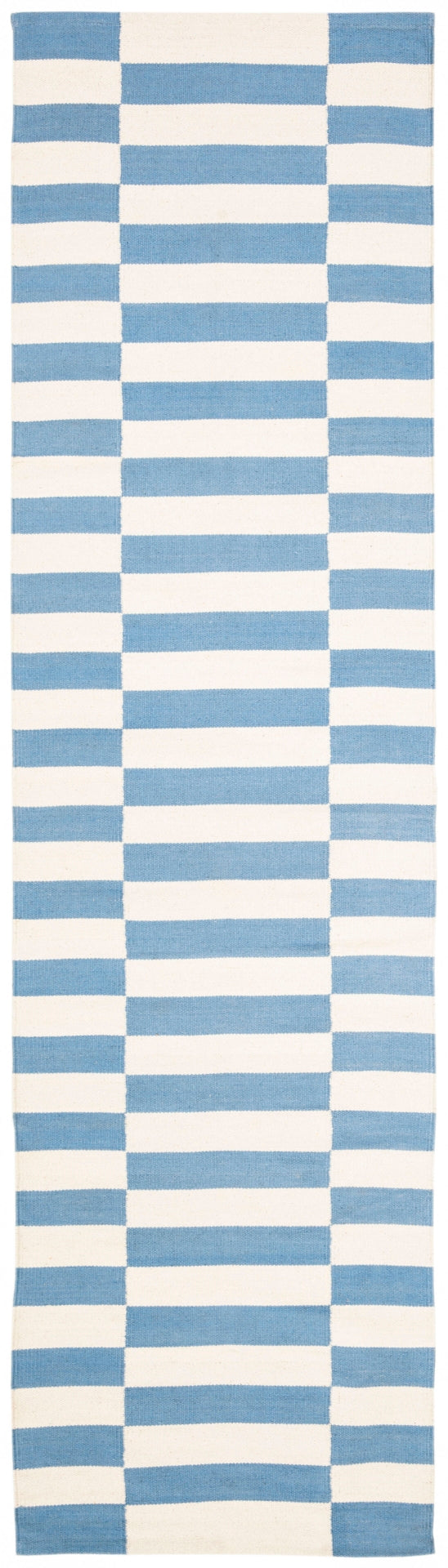 Ludlow Flat Weave Stylish and Long - lasting Striped Cotton Rug, an Ideal Home Decor for Every Living Area