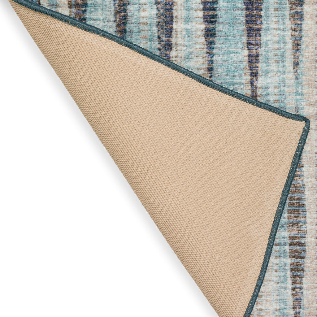 Stylish 3' x 8' Handmade Blue Ombre Tufted Runner Rug for Cozy Home Decor
