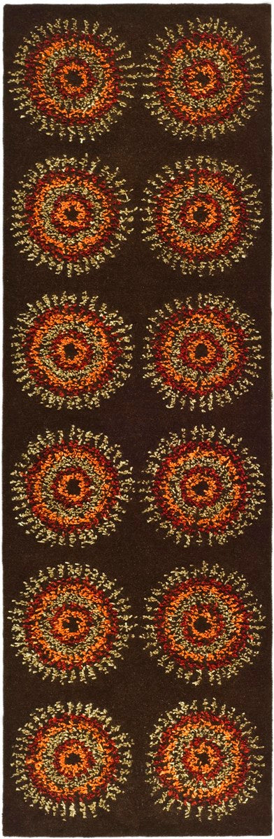 Luxurious Soho Hand - Tufted Wool Square Rug with Elegant Transitional Design Ideal for Both Modern and Traditional Residences
