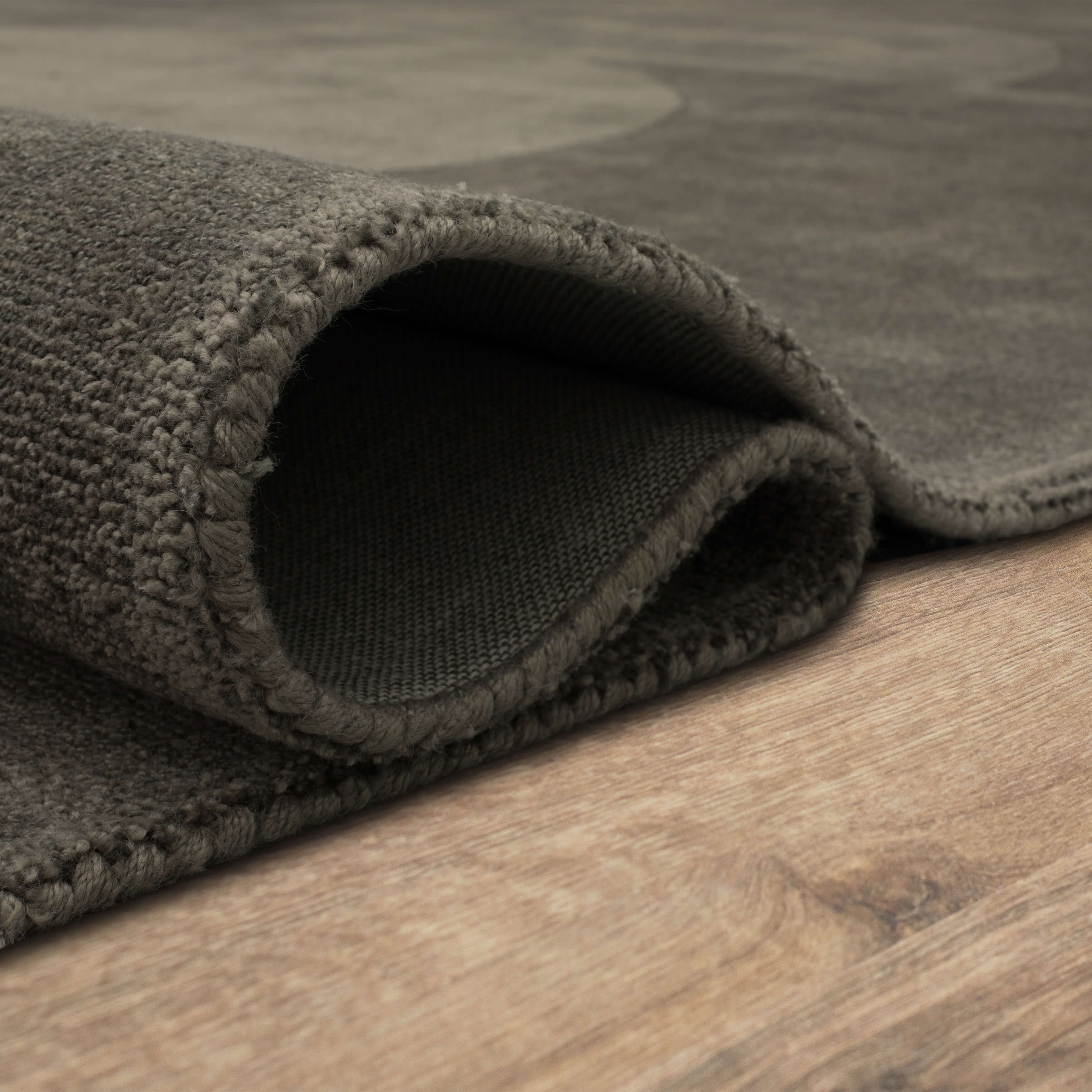 Bobby Berk Luxury Hand - Woven Wool Area Rug with Geometric Texture and a Luxurious Finish, Ideal for Various Spaces