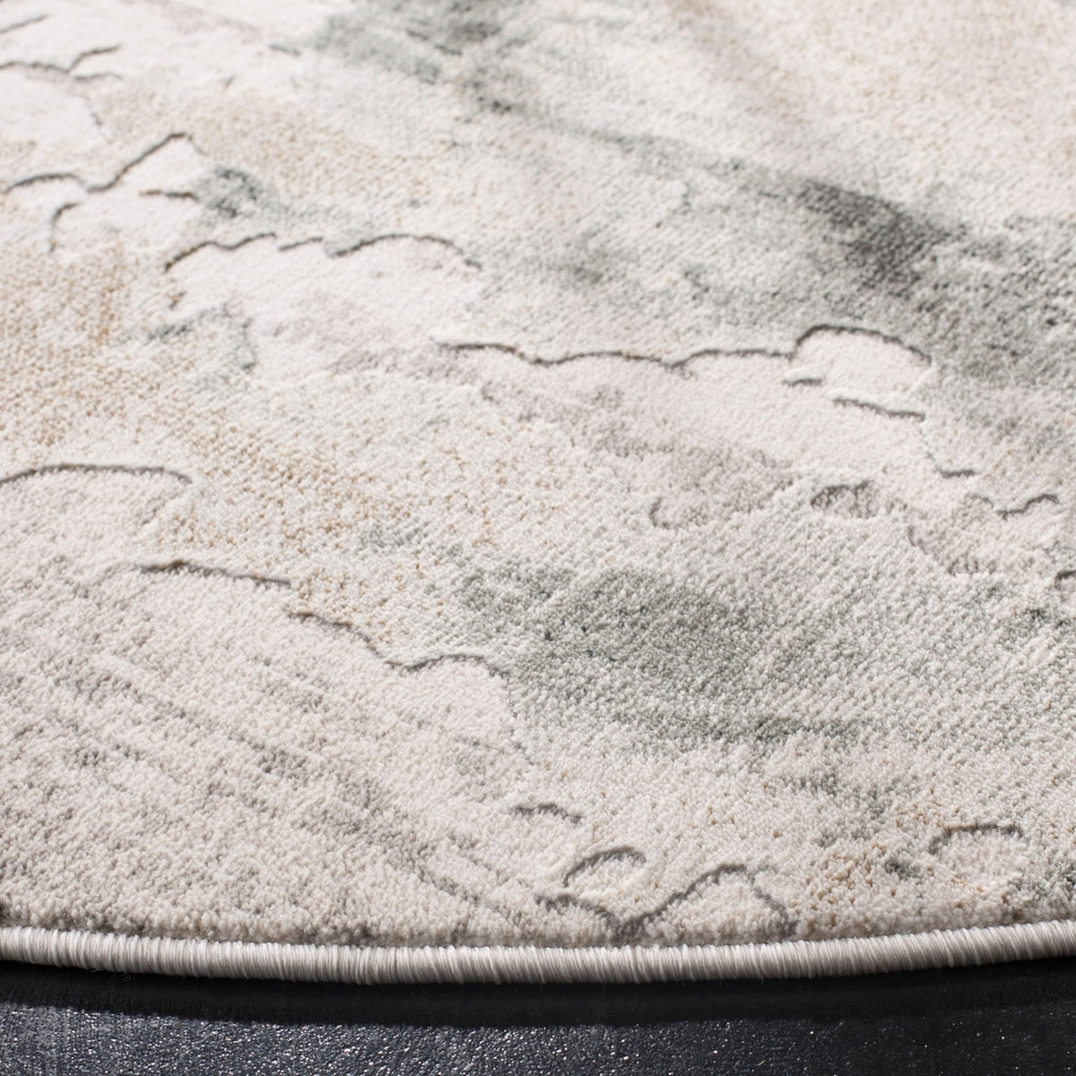 Vogue Contemporary Luxury Power Loomed Area Rug Crafted from Polyester and Cotton - A Must - Have for Stylish Home Decor