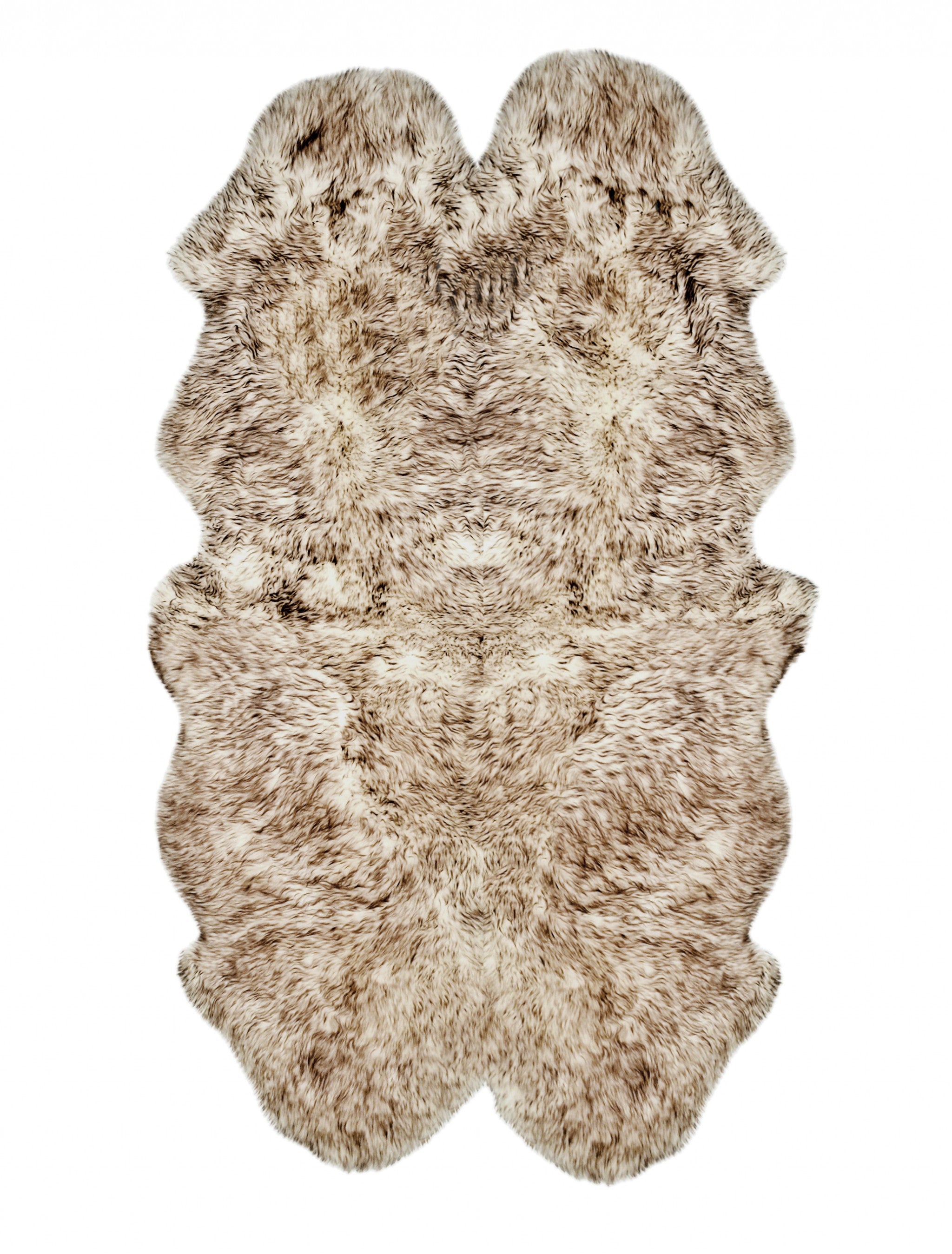 Exquisite Handmade Gold Animal Print Area Rug for a Sophisticated and Stylish Space Enhancement