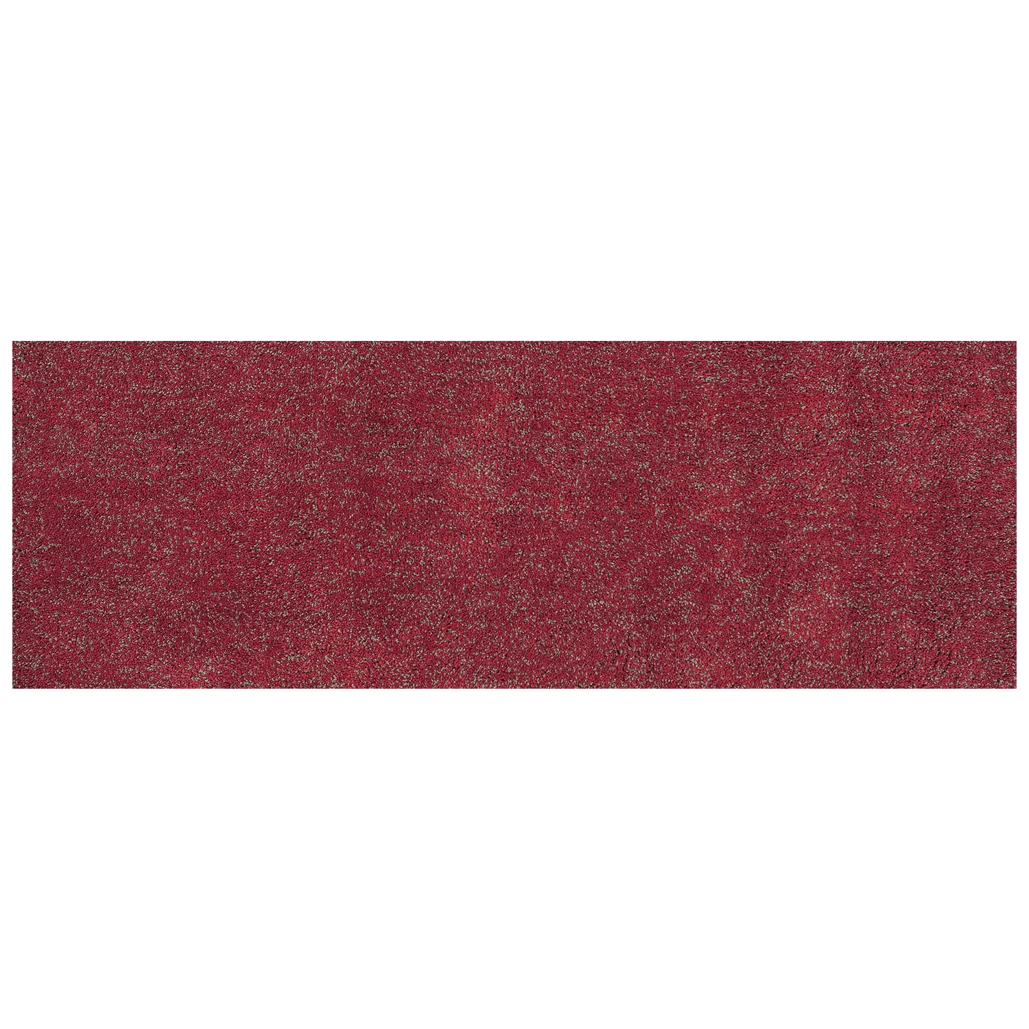 Exquisite Hand - Woven Round Area Rug with a Distinctive Red Heather Pattern for Adding Warmth and Artisan Touch to Any Room