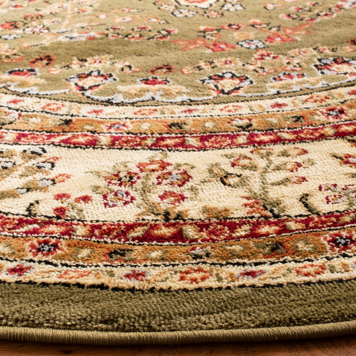 Lnh331 Stylish Power Loomed Polypropylene Pile Floor Rug with Exquisite Turkish Design for All Home Decor Requirements
