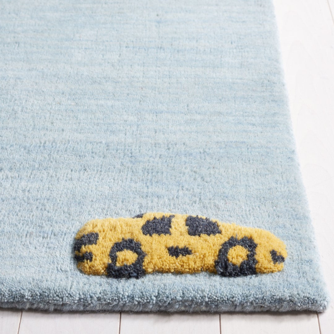 Safavieh Children's Hand-Tufted Wool Area Rug - Soft, Fashionable, and Ideal for Play Areas and Bedrooms in Kids' Spaces