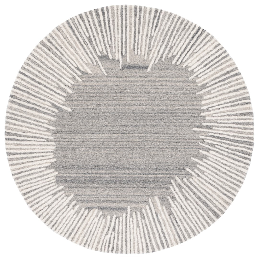 Luxurious Hand - Tufted Wool & Cotton Contemporary Rug for Every Home Decor on Fifth Avenue