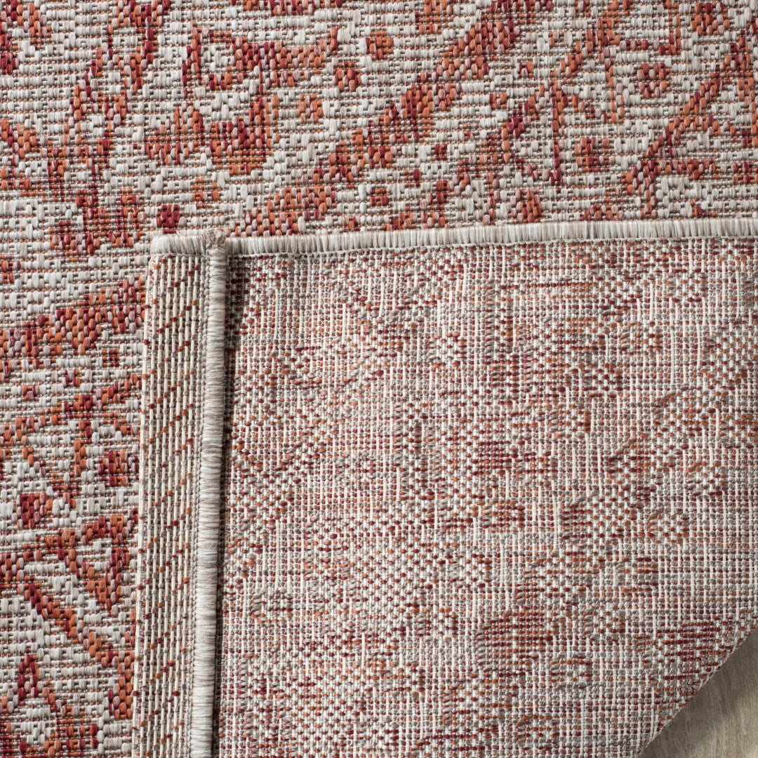 Stylish and Durable Polypropylene Power Loomed Courtyard Rectangle Rug from Turkey