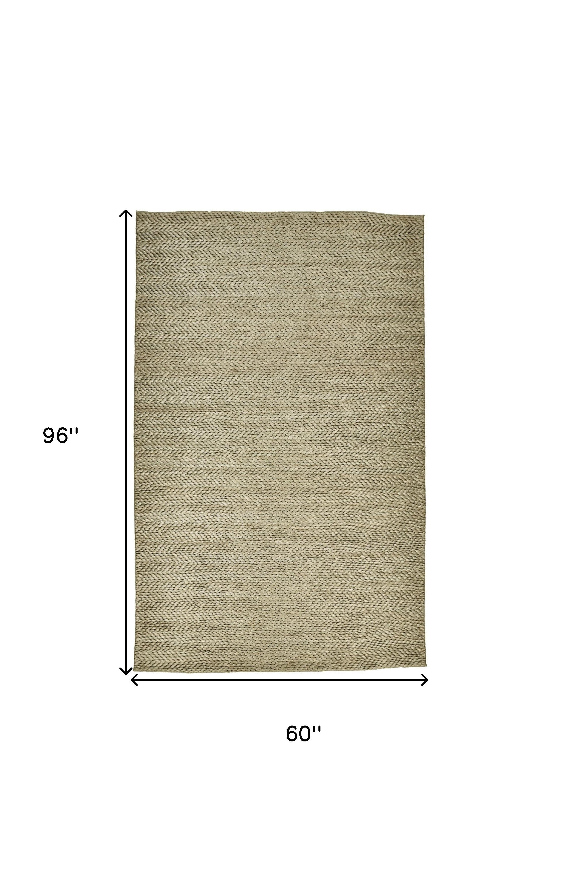 Exquisite Hand-Woven Tan, Orange, and Brown Area Rug for Elegant Living Spaces