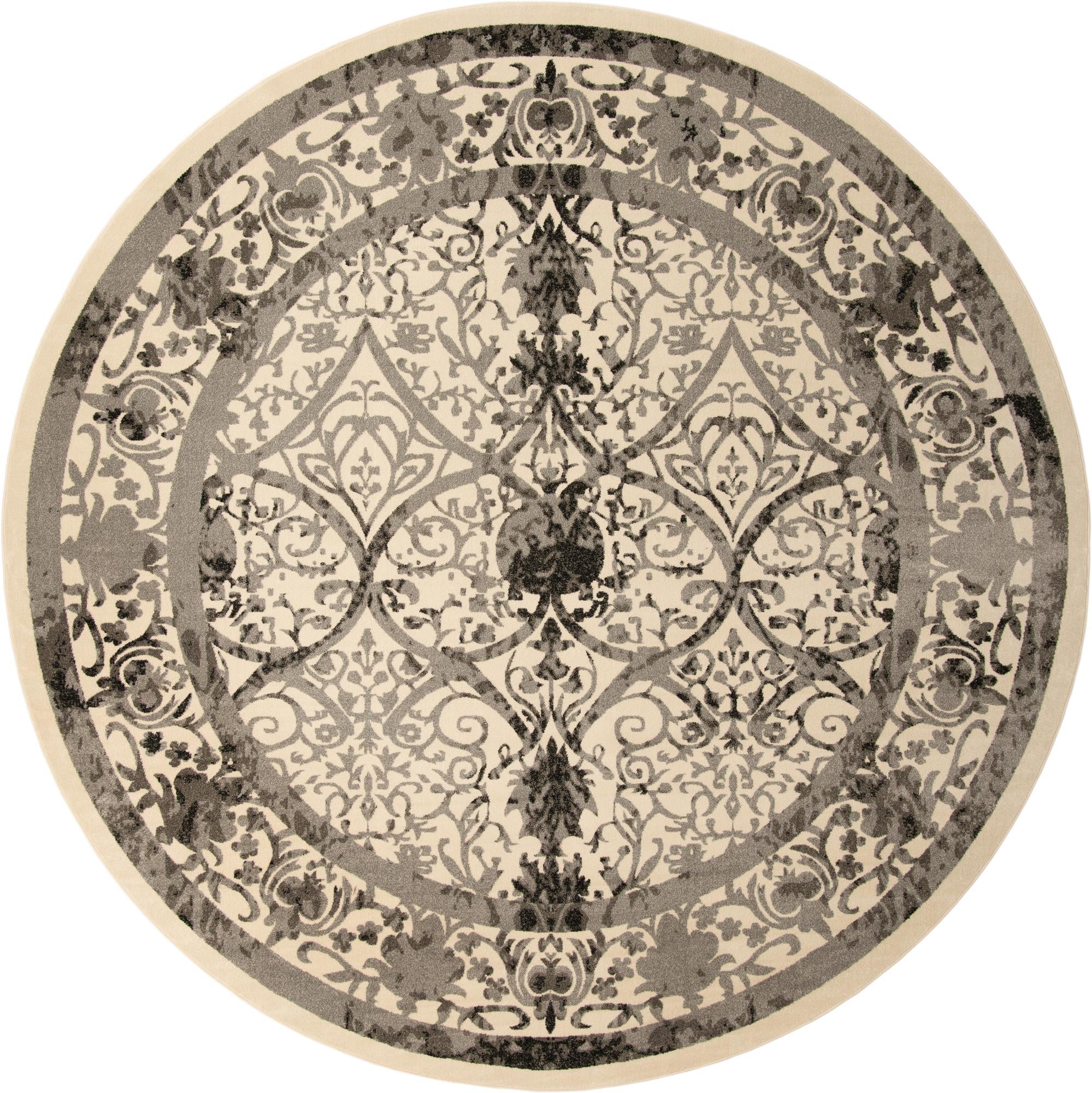 La Jolla Durable Floral Area Rug - Ideal for Any Home Decor