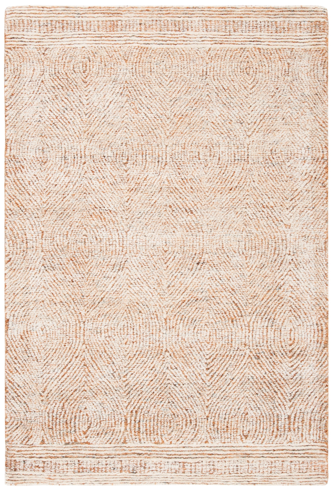 Luxurious 100% Wool Tufted Bohemian Abstract 340 Rug for Home Décor Upgrade