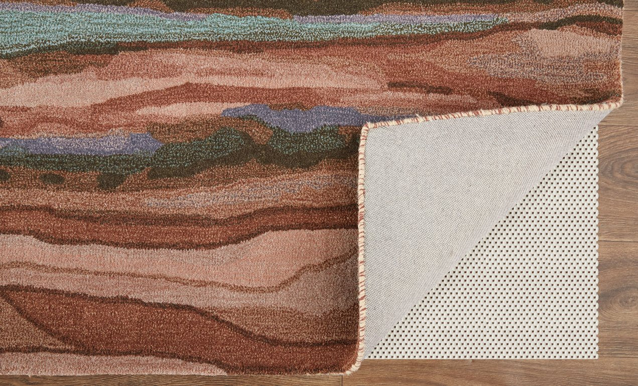 Amira Hand-Tufted Wool Area Rug - Contemporary Style for Living & Office Spaces
