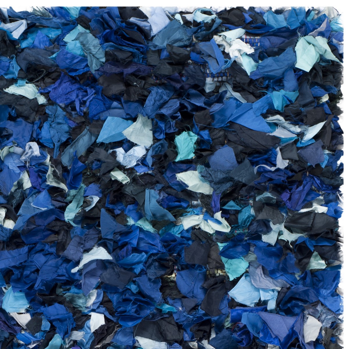 Luxurious Hand-Woven 100% Polyester Rectangle Rug from India for Your Space
