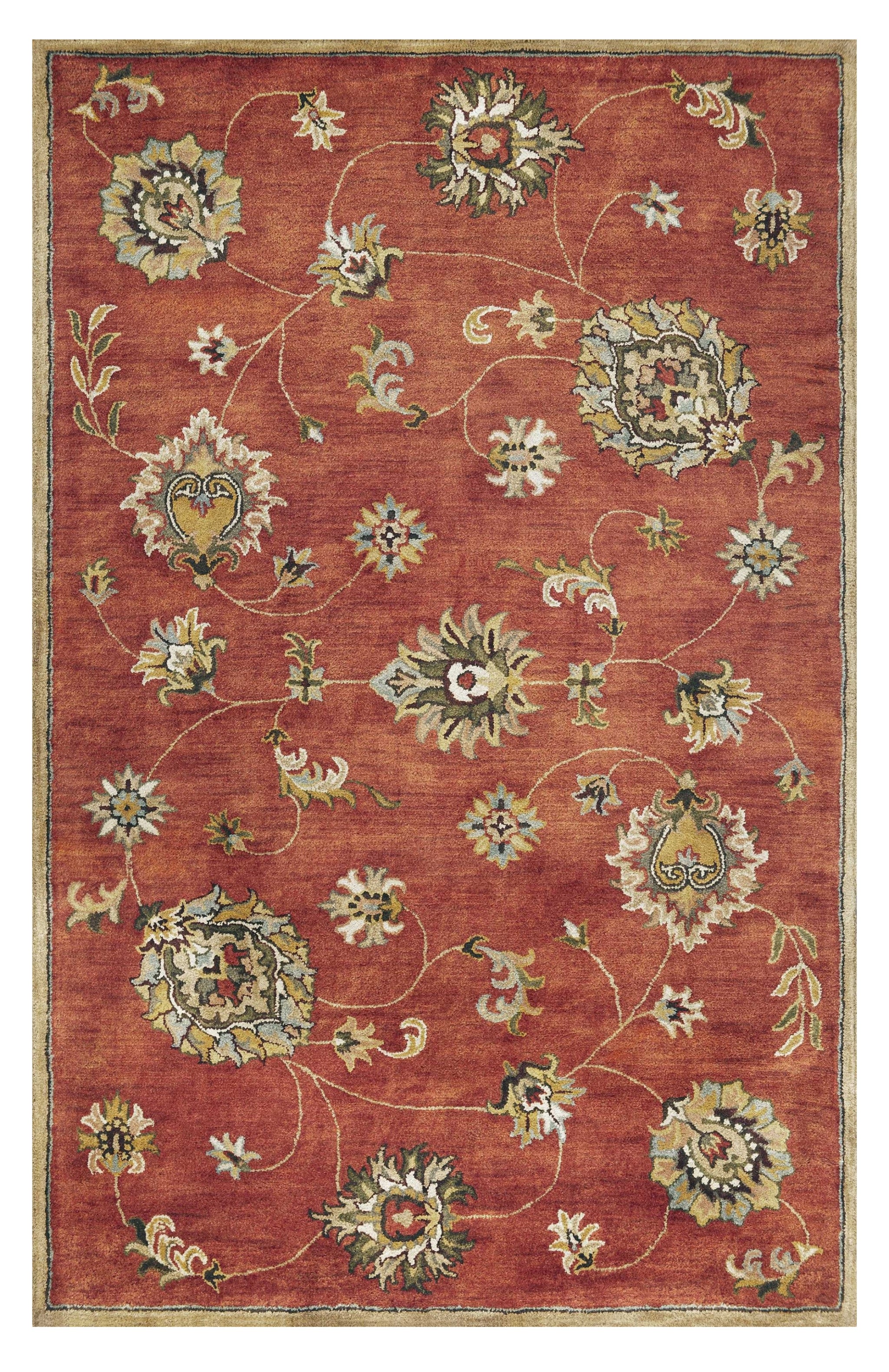 Exquisite Hand - Tufted Luxury Kashan Area Rug Crafted from Premium New Zealand Wool for Enduring Elegance and Unmatched Comfort