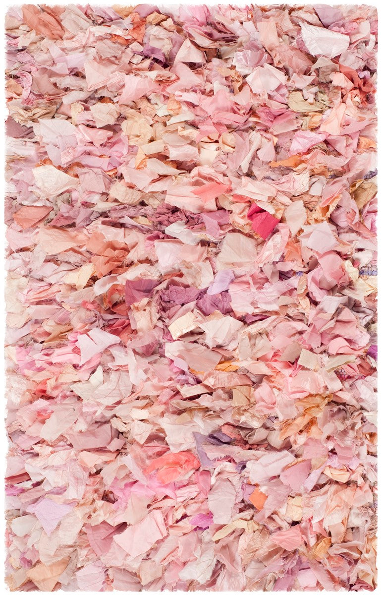 Luxurious Hand-Woven 100% Polyester Rectangle Rug from India for Your Space