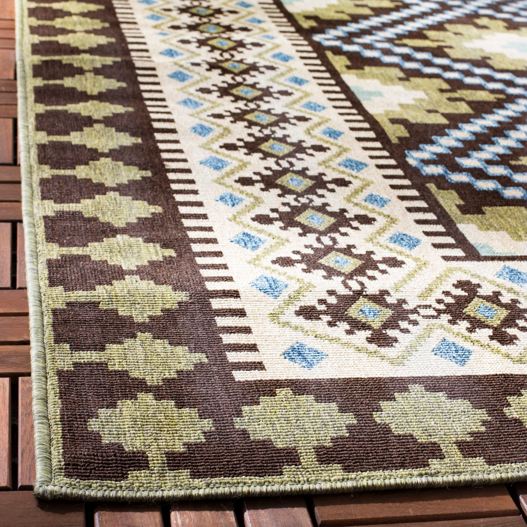 High - Quality Veranda Outdoor Area Rug with Power - Loomed and Durable Design for a Stylish Patio or Garden