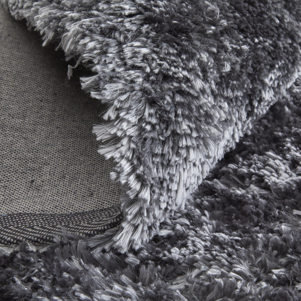Stain-Resistant, Versatile Gold Hand-Tufted Shag Area Rug for Cozy Rooms